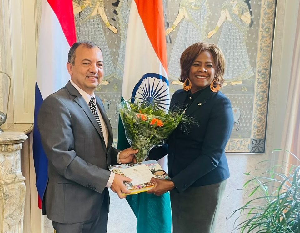 Minplen Ga Visit To The Embassy Of India