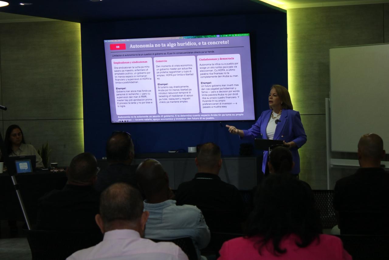 Mep Faction Leader, Evelyn Wever-Croes, Presented Advices From The Advisory Council And The Council Of State On The Hofa Kingdom Law To All Sectors 160 Whatsapp Image 2026 06 15 At 10.20.23 Am 1