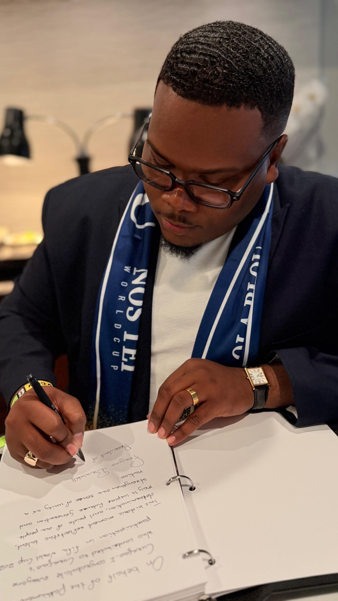 President Of The Parliament Of Curaçao Present In The Usa To Witness A Historic Moment And Support The Curaçao National Football Team At The 2026 World Cup 163 Whatsapp Image 2026 06 15 At 15.40.26 1 Scaled