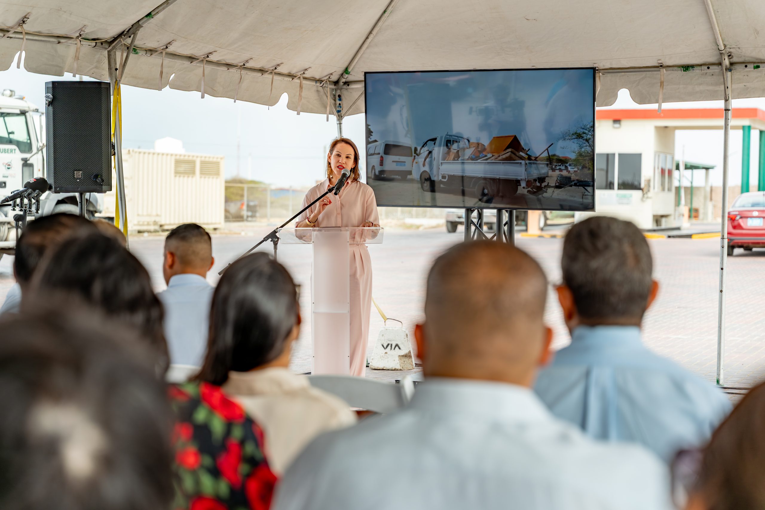 Minister Wendrick Cicilia: Tourism Reinvests In A Cleaner Aruba With The Official Opening Of The Waste Zone 167 Dsc01091 Scaled