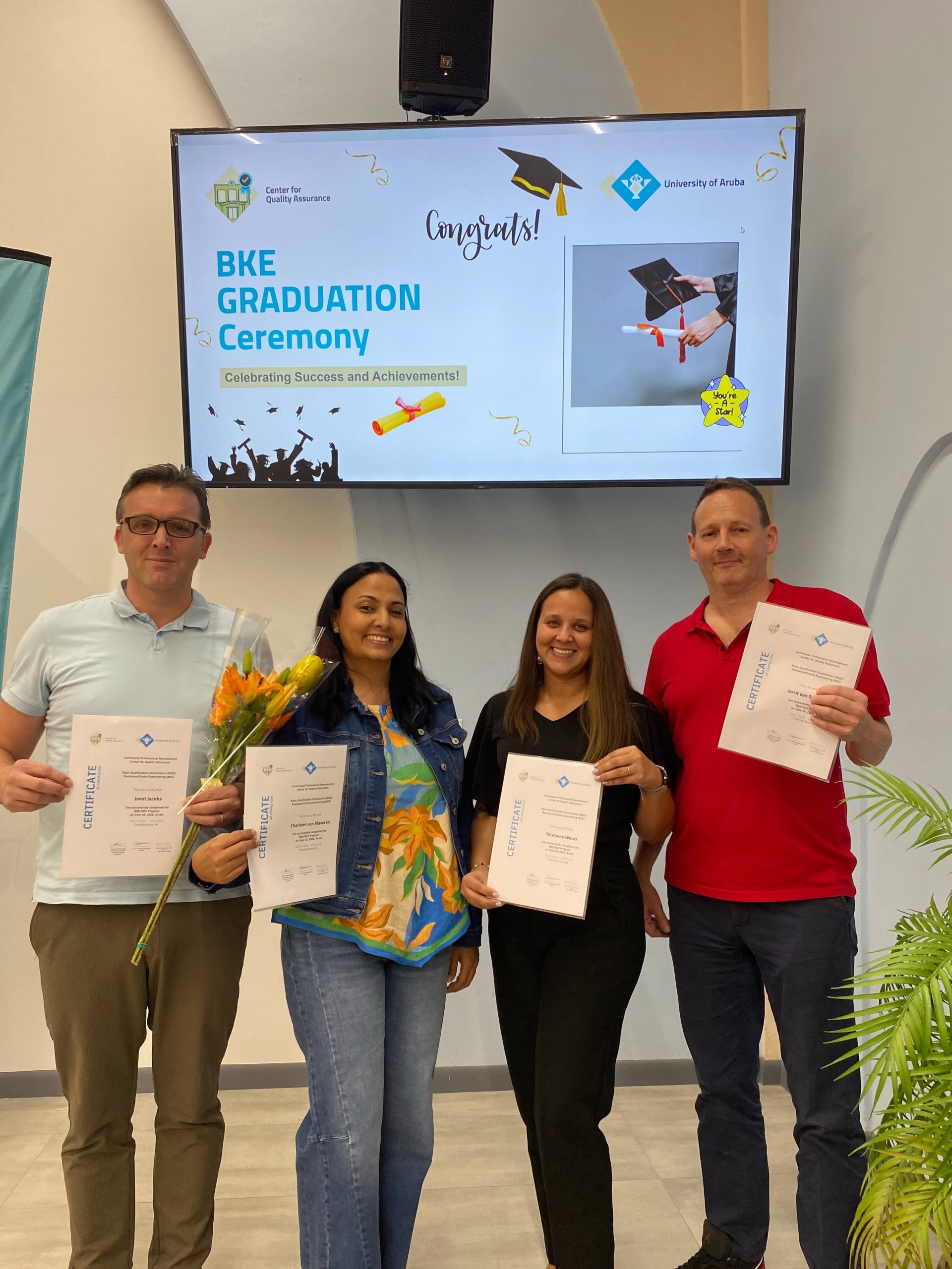University Of Aruba Celebrates The Graduation Of The Fifth Bke Cohort 161 728950824 18469943281097740 2069342810317537409 N 2 Scaled