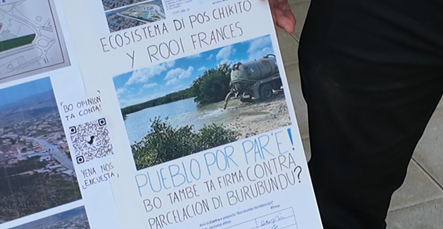In The Burumbundo Project, Schools And Neighbors Could Lose Their Homes, And There Is A Risk Of Sewage Water Going Into The Sea And Killing All Corals 160 Den Proyecto Di Burubundo Scolnan Bisinanan Cu Nan Cas Lo Wordo Kita For Di Nan Y Tin Riesgo Di Awa Sushi Si Bay Lama Lo Mata Tur Coral 3