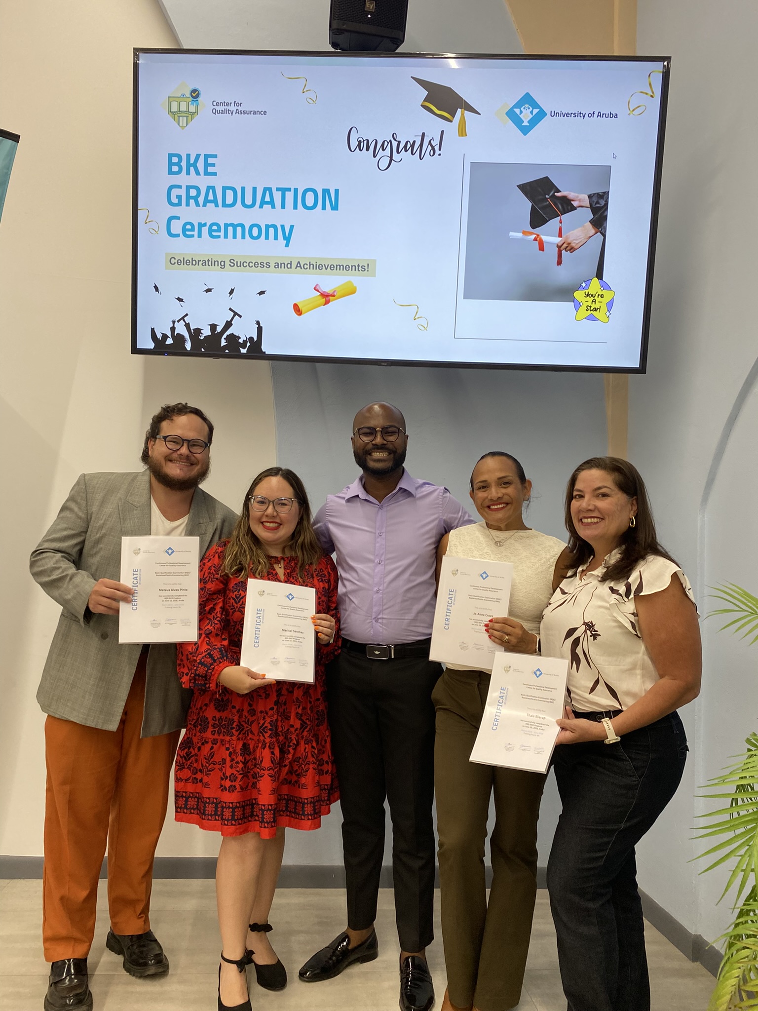 University Of Aruba Celebrates The Graduation Of The Fifth Bke Cohort 160 Img 9651 1