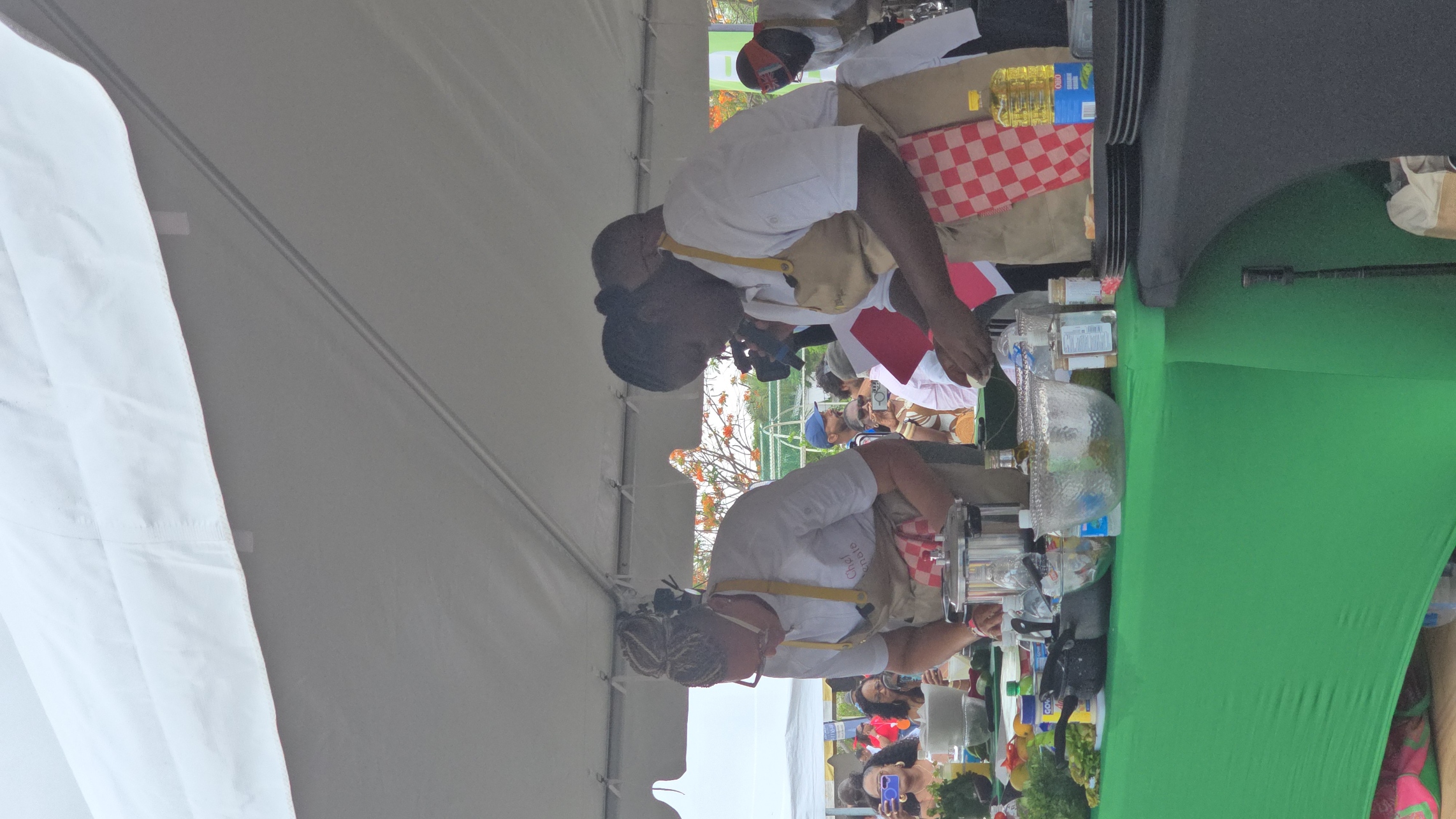 Nevis Mango Festival: St. Maarten Secures 3Rd Place In Chef Competition 160 Mango Festival Chefs