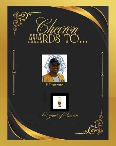 Aruba Lions Club Members Receive Chevron Awards For Years Of Service 163 Miembronan Di Aruba Lions Cu Premio Di Chevron Pa Nan Ananan Di Servicio 6
