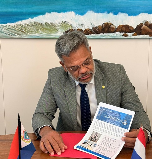 Minplen Ga Prime Minister Mercelina Receives Q2 Nl Minplen Nl