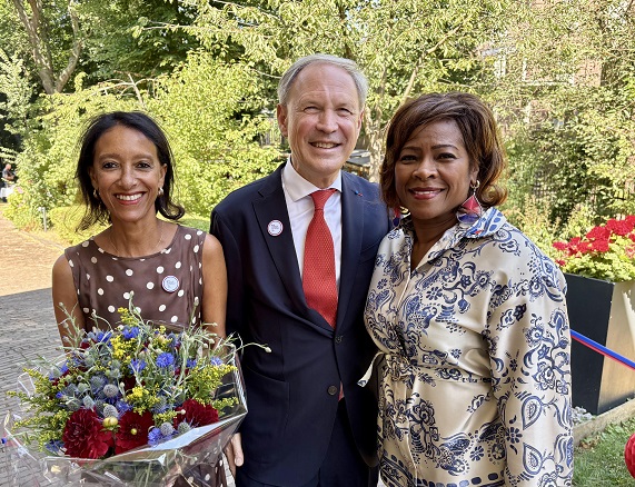 Minister Plenipotentiary Arrindell Attends Bastille Day Festivities In The Hague 3