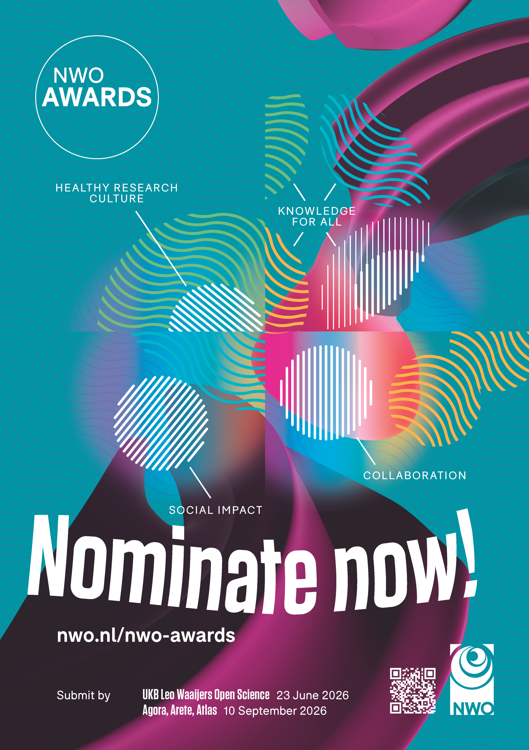 Nwo Launches New Awards For Impact, Open Science, And &Quot;Team Science&Quot; 160 Nwo Awards Scaled