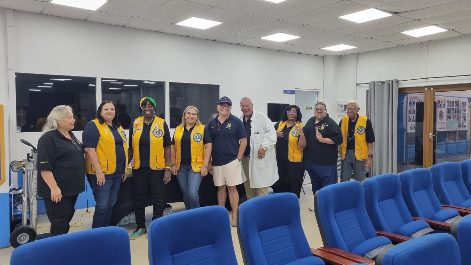 Succesvolle Gezondheidsbeurs Georganiseerd Door Aruba Lions Club 164 Part Of The Team