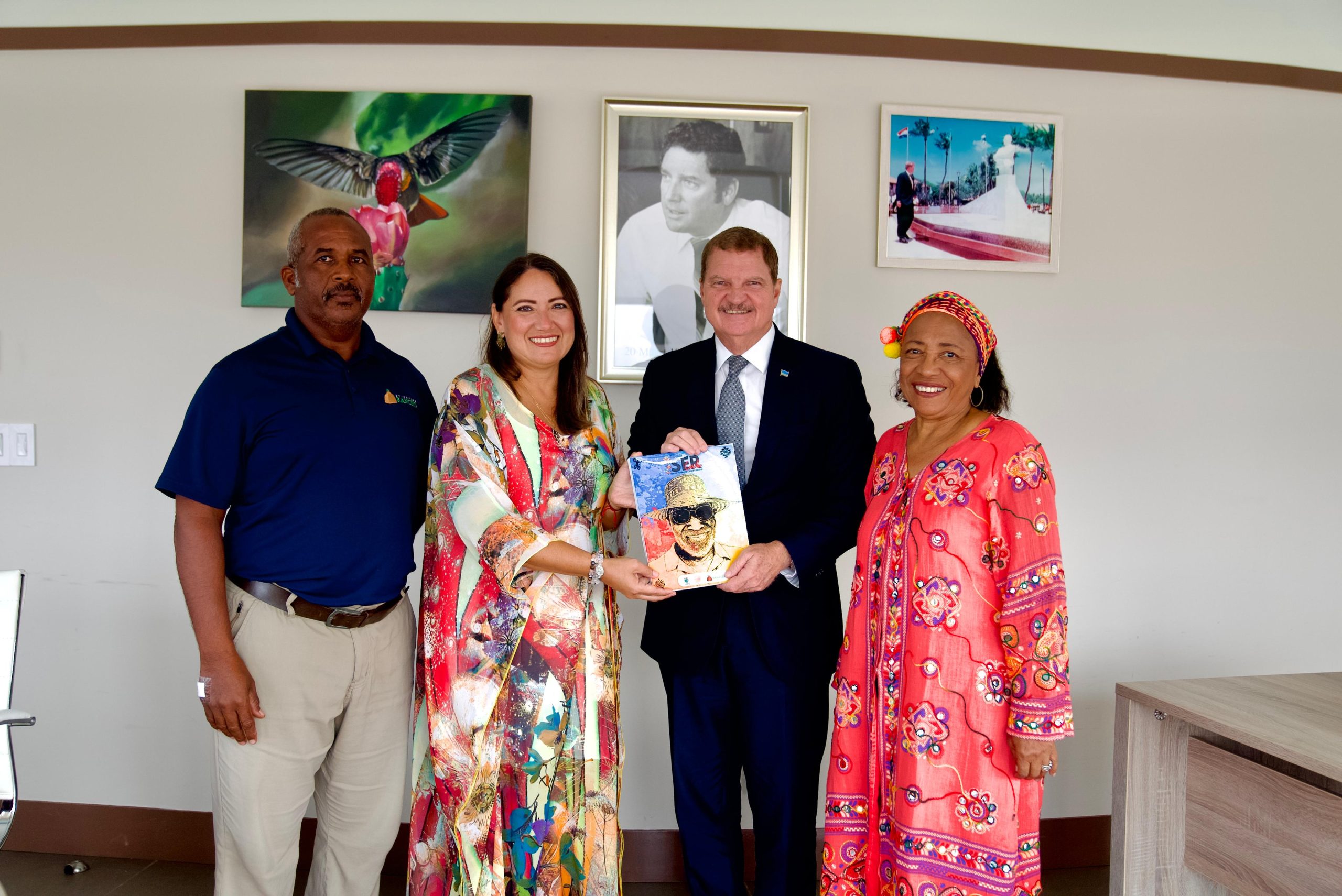 Una Delegacion De La Guajira Visito Al Primer Ministro Mike Eman Para Fortalecer Los Lazos Culturales Con Aruba 1 Scaled