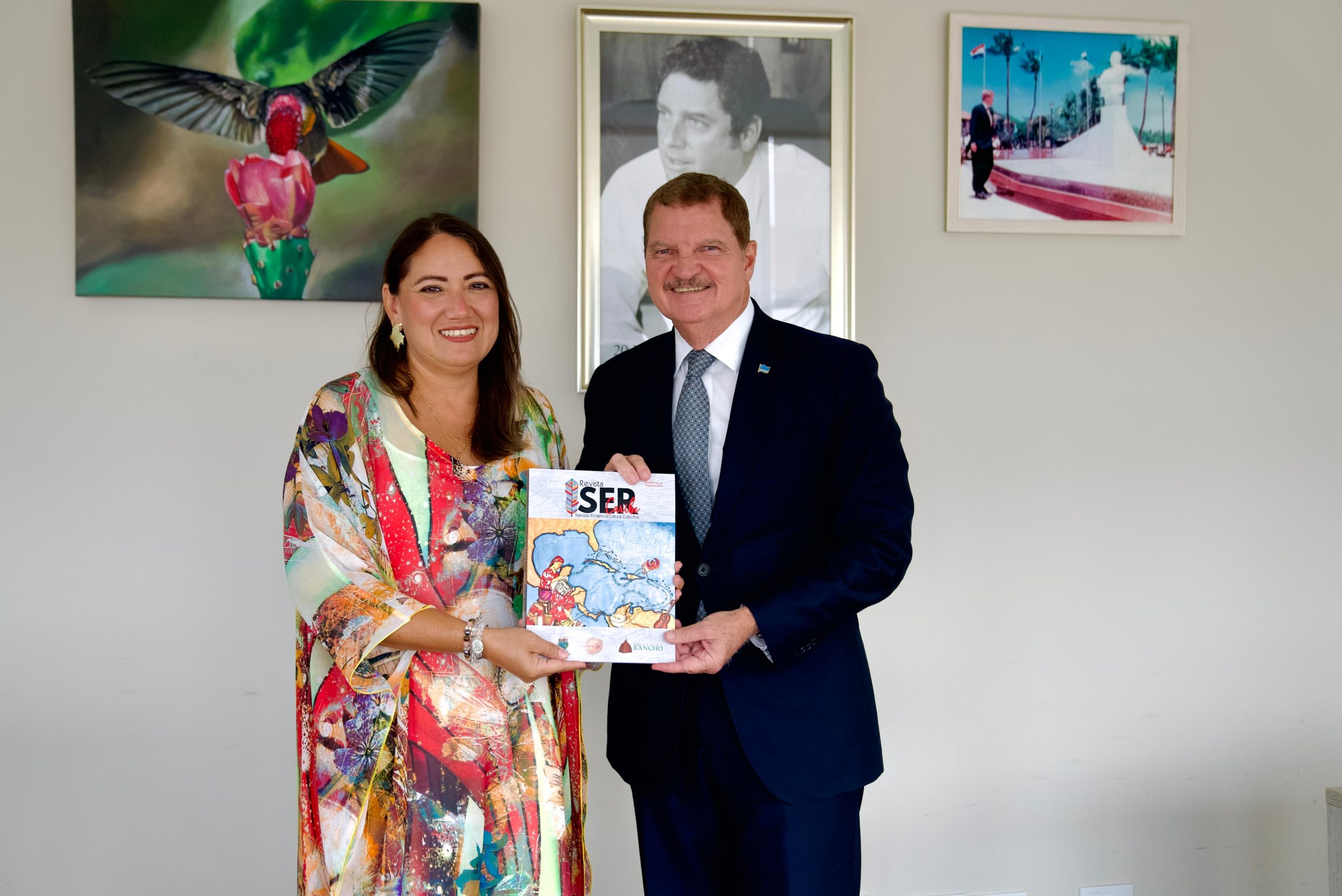 Una Delegacion De La Guajira Visito Al Primer Ministro Mike Eman Para Fortalecer Los Lazos Culturales Con Aruba 7 Scaled