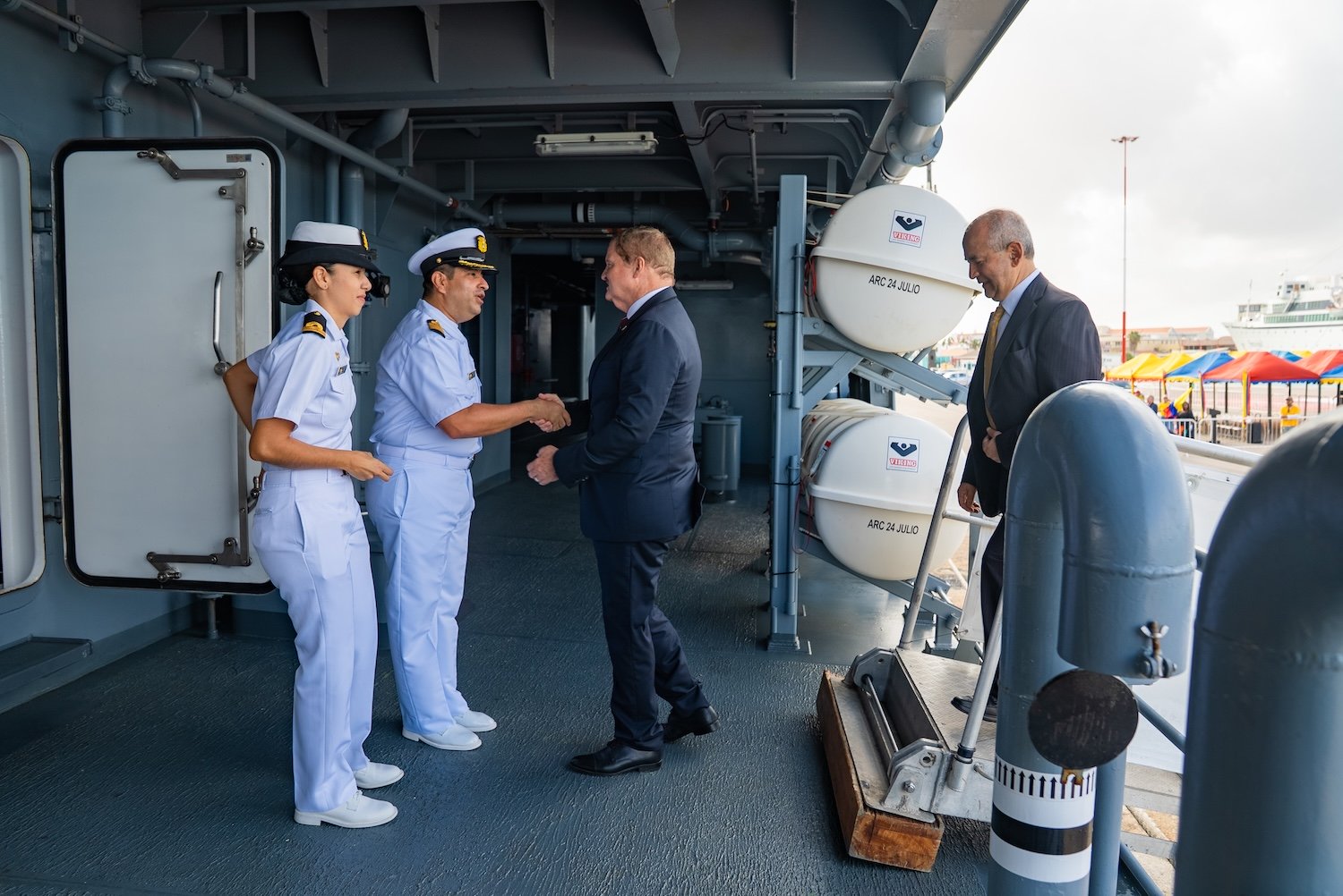La Visita Del Arc 24 De Julio Fortalece La Relación Entre Aruba Y Colombia 178 Bishita Di Arc 24 De Julio Ta Fortalece Relacion Entre Aruba Y Colombia 7