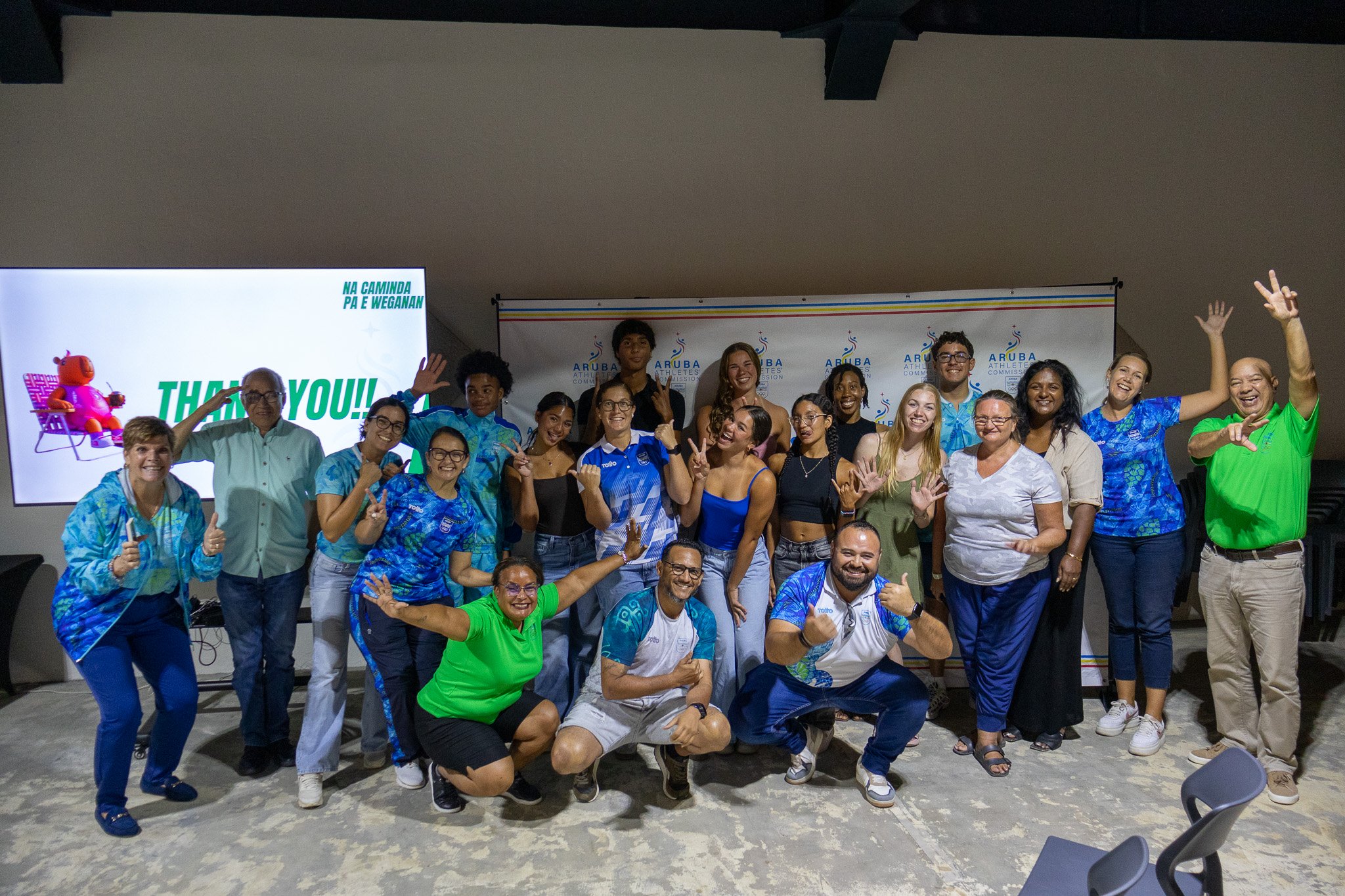 Teamaru Neemt Deel Aan Seminar Over Olympische Waarden En Anti-Doping 167 Ekipo Di Teamaru A Participa Den Seminario Di Balornan Olimpico Y Anti Dopahe 1