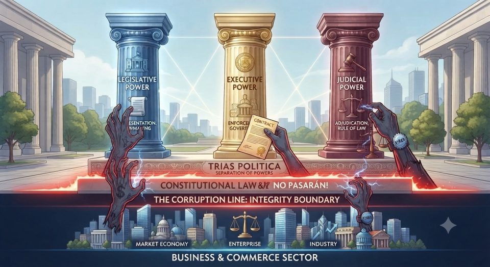 Trias Politica Y E Linia Cora Gobernacion Comercio Y Integridad