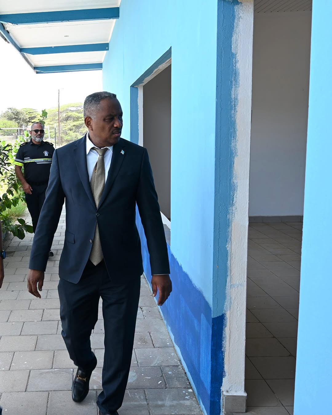 Minister Arthur Dowers: Prome Fase Di Renobacion Di Politie Opleidinginstituut Edgar Joaquin (Watty) Vos Ta Avansa Satisfactoriamente 160 Renobacion Scol Di Polis 6