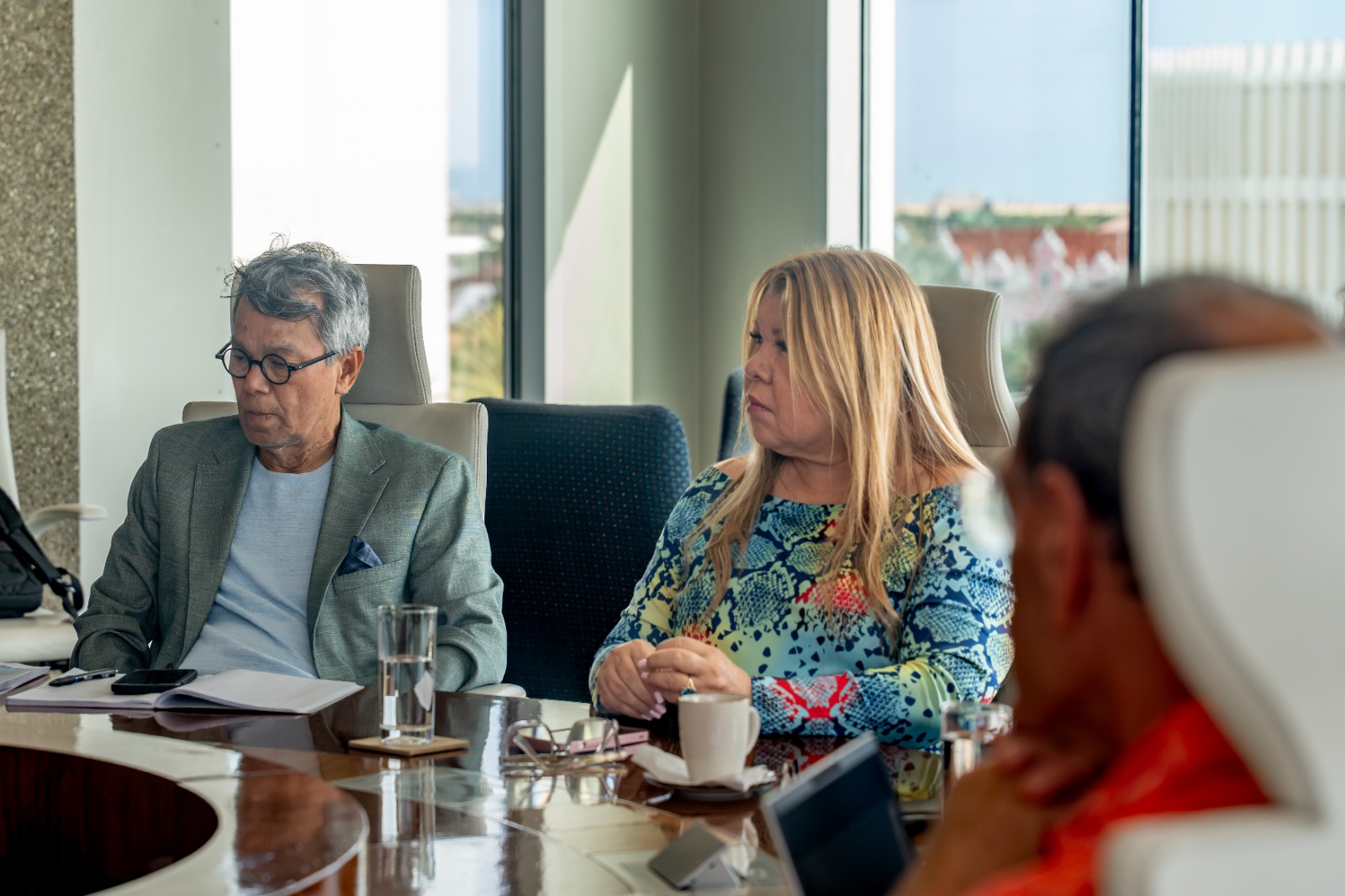 Minister Wendrick Cicilia Y Hunta Di Supervision Di A.t.a. Ta Enfoca Riba Futuro Di Turismo 160 El Ministro Wendrick Cicilia Y La Junta De Supervision De A.t.a. Se Enfocan En El Futuro Del Turismo 2