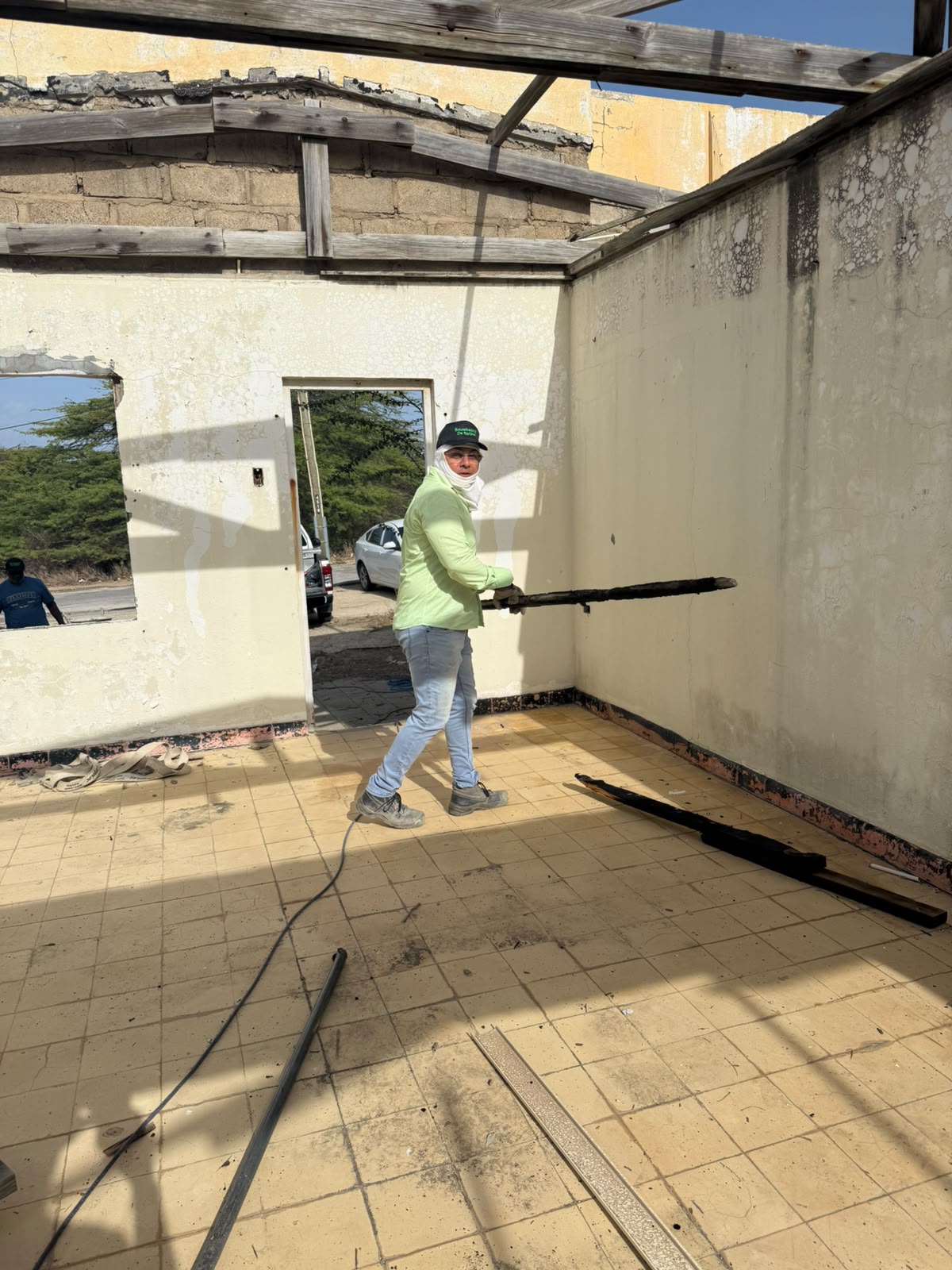 Acción De Limpieza Y Preparación En El Centro Patriótico Del Ppa Marca El Inicio De Una Era De Revitalización Y Progreso Para Aruba Y San Nicolás 160 Accion Di Limpiesa Y Preparacion Na Centro Patriotico Di Ppa 3