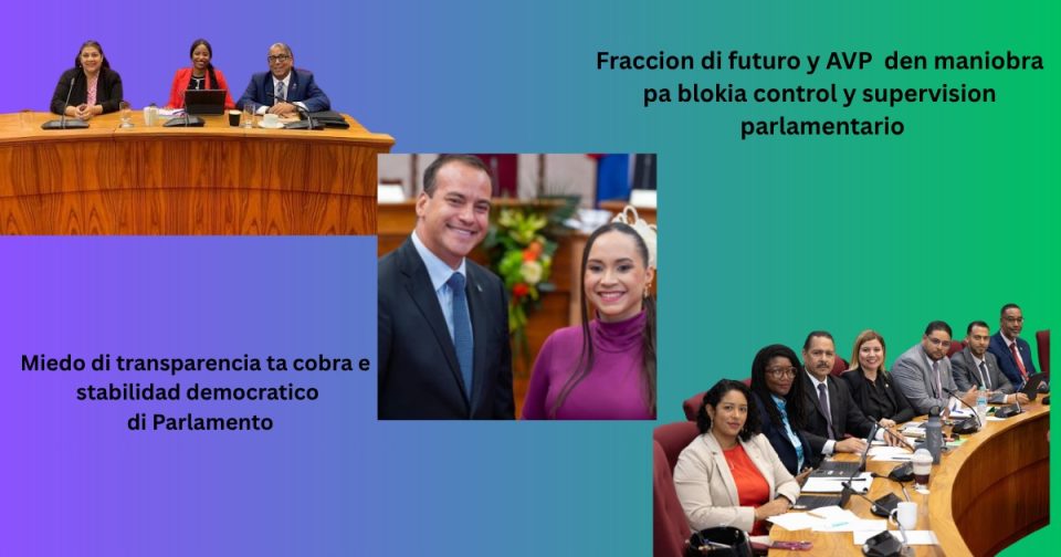 Bancada De Futuro En Maniobra Para Bloquear El Control Y La Supervision Parlamentari