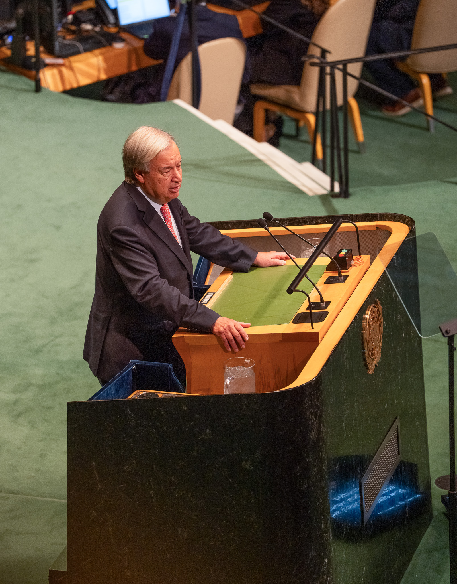 Minister Dowers Along With Kingdom Delegation Present On First Day Of United Nations General Assembly 162 El Ministro Dowers Junto A La Delegacion Del Reino Presente En El Primer Dia De La Asamblea General De Las Naciones Unidas 2
