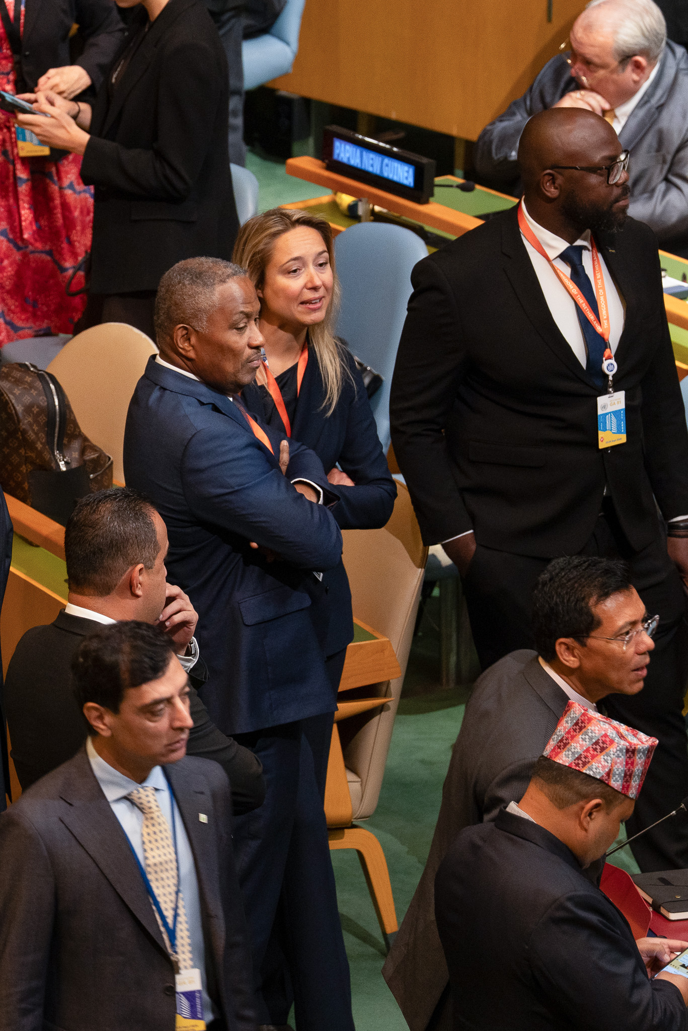 Minister Dowers Along With Kingdom Delegation Present On First Day Of United Nations General Assembly 163 El Ministro Dowers Junto A La Delegacion Del Reino Presente En El Primer Dia De La Asamblea General De Las Naciones Unidas 3