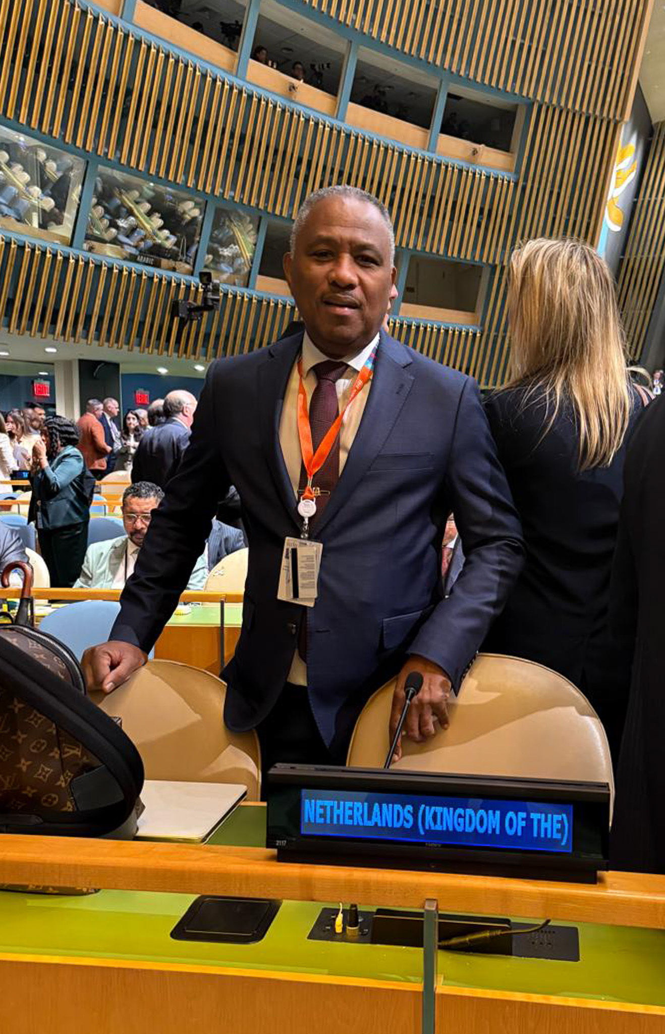 Minister Dowers Along With Kingdom Delegation Present On First Day Of United Nations General Assembly 165 El Ministro Dowers Junto A La Delegacion Del Reino Presente En El Primer Dia De La Asamblea General De Las Naciones Unidas 5