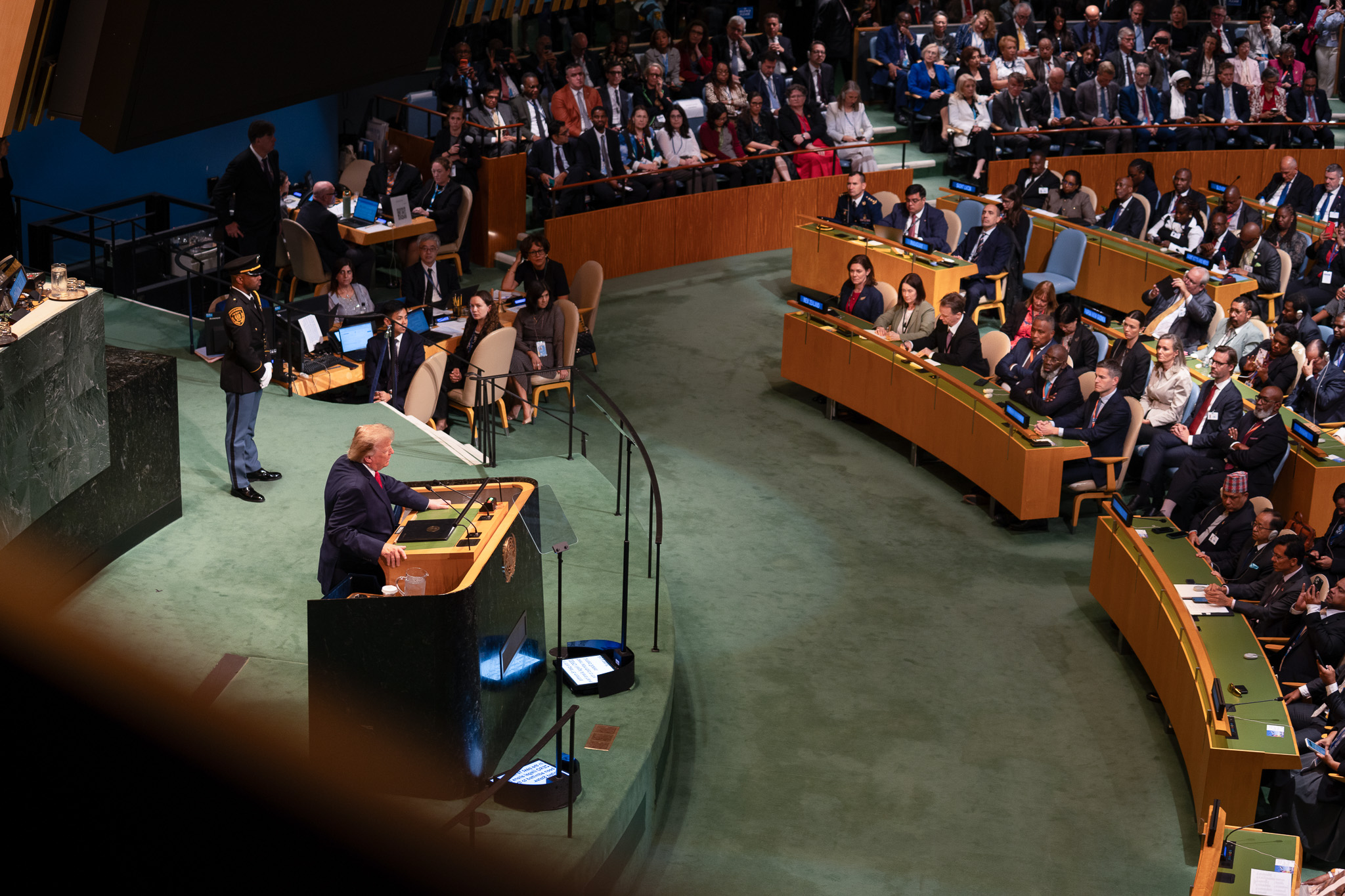 Minister Dowers Along With Kingdom Delegation Present On First Day Of United Nations General Assembly 160 El Ministro Dowers Junto A La Delegacion Del Reino Presente En El Primer Dia De La Asamblea General De Las Naciones Unidas 7