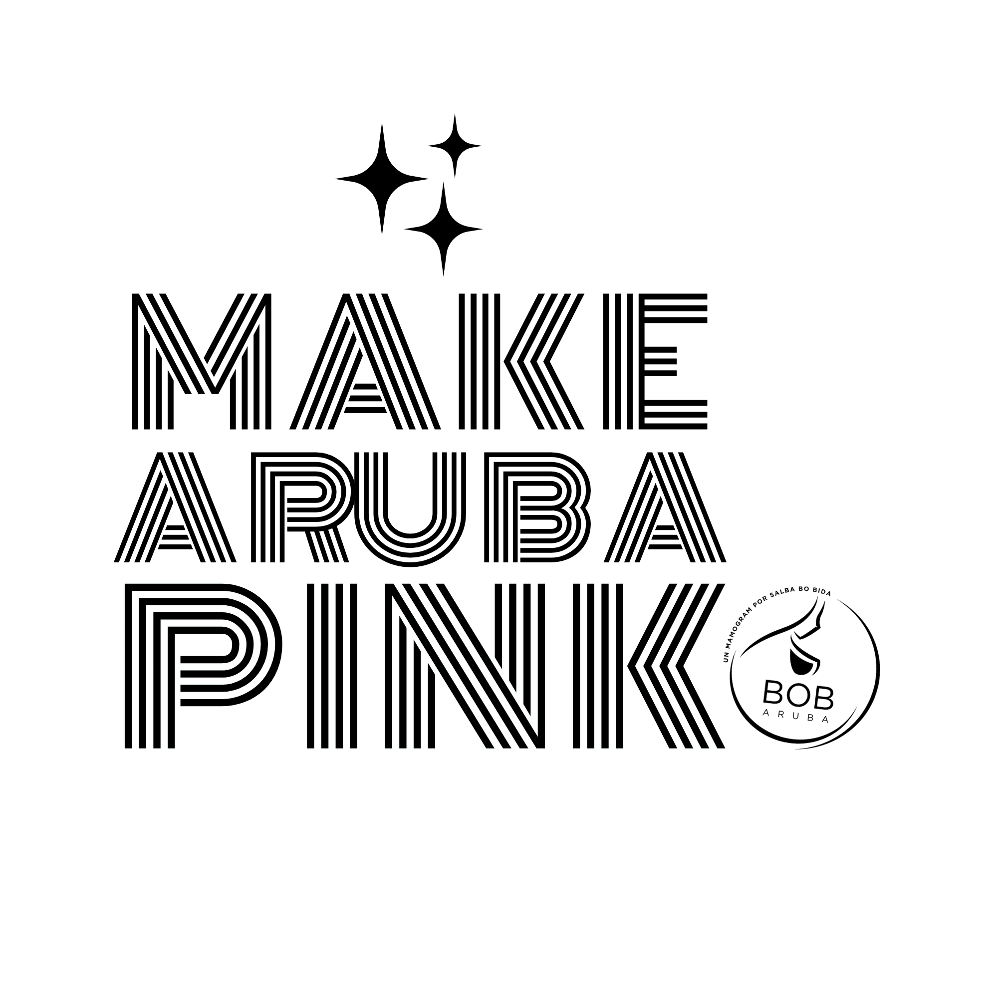 En El Mes De Octubre, Fundación Abo Invita A Todo El Pueblo De Aruba A Pintar La Isla De Rosado 161 Make Aruba Pink Black