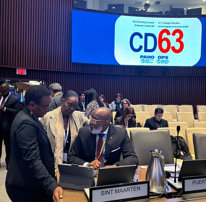 Minister Connor Ta Lidera Delegacion Di Sint Maarten Na Di 63 Conseho Directivo Di Paho