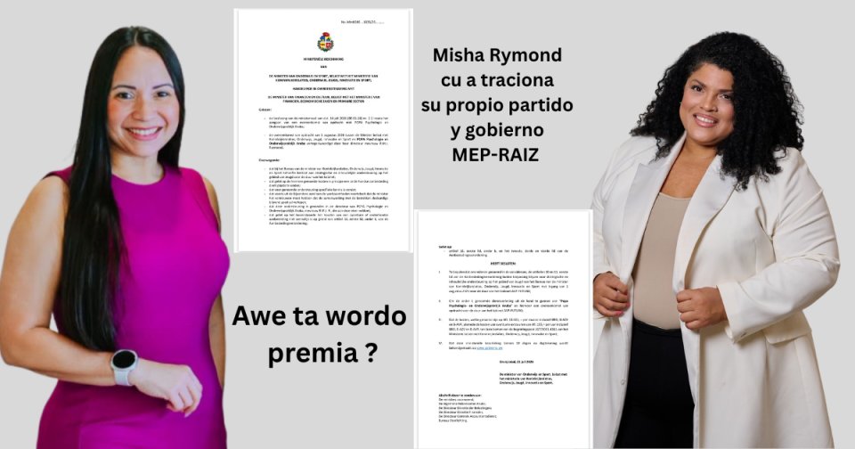 Minister Gerlien Croes No Sa Kico Ta Su Deber Como Mandatario Consecuencia Di Vota Pa Cara Bunita Y Curpa Bunita Pero Cabes Ta Fofo