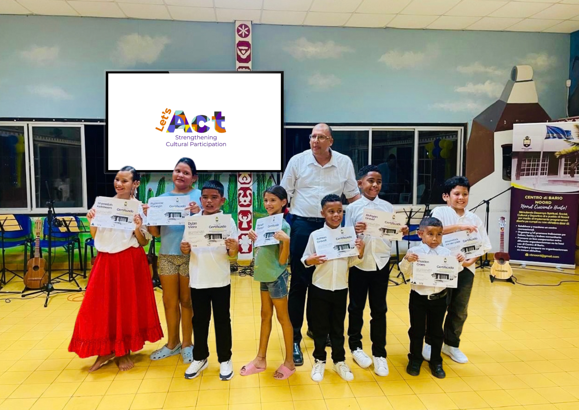 Wijkcentrum Noord Let’s Act! Viert Afsluiting Van Eerste Periode Met Talent, Cultuur En Creativiteit Uit Onze Gemeenschap 196 20